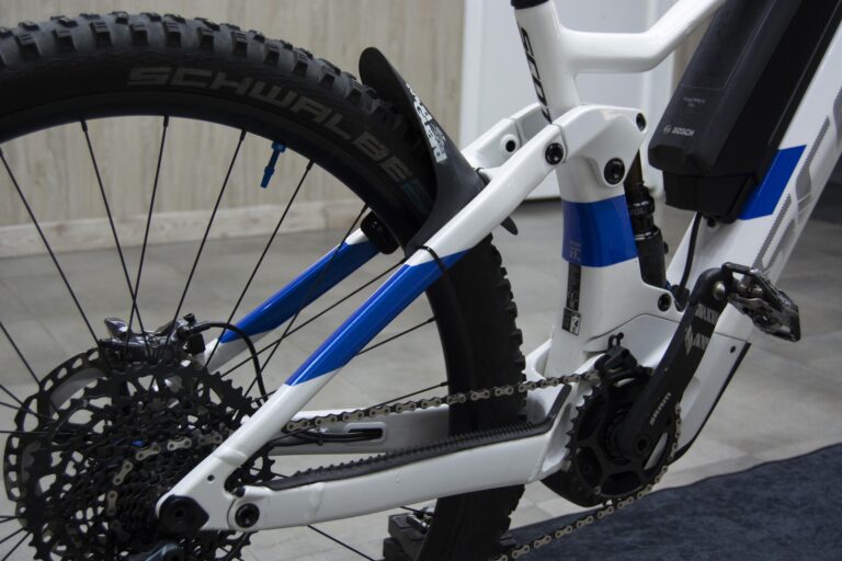 Detalle de bicicleta tras el pulido