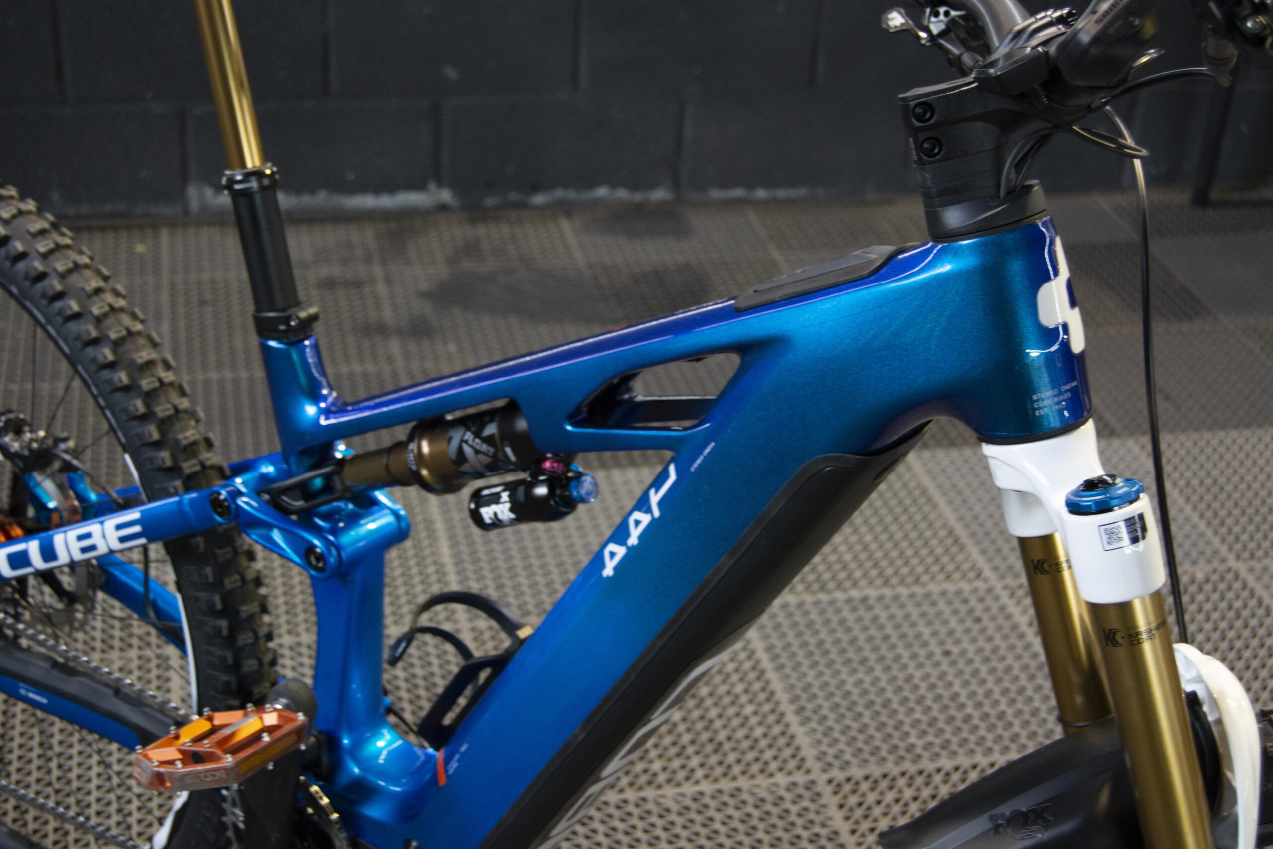 Bicicleta con wrapping en Granada