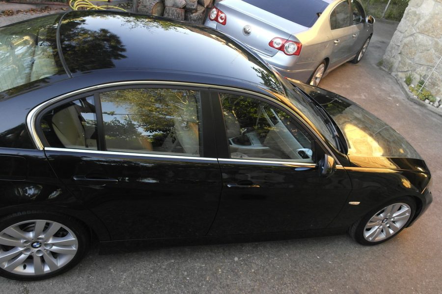 Coche envuelto con vinilo